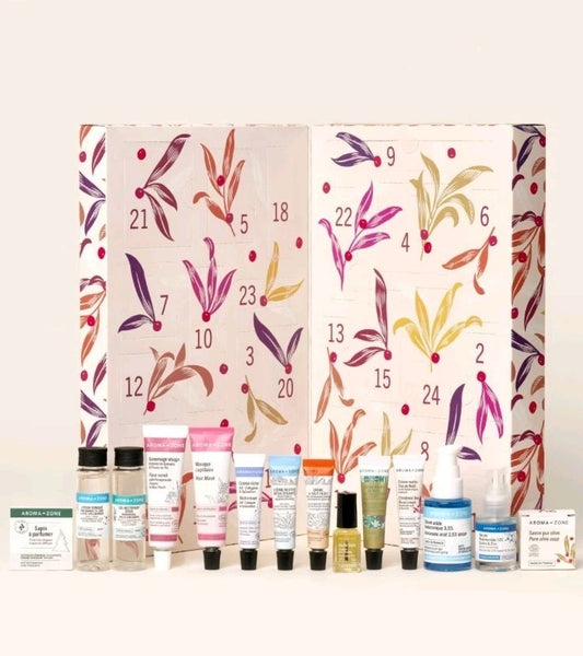 Calendrier de l’Avent 2025 Aroma Zone 24 Soins Beauté Naturelle français