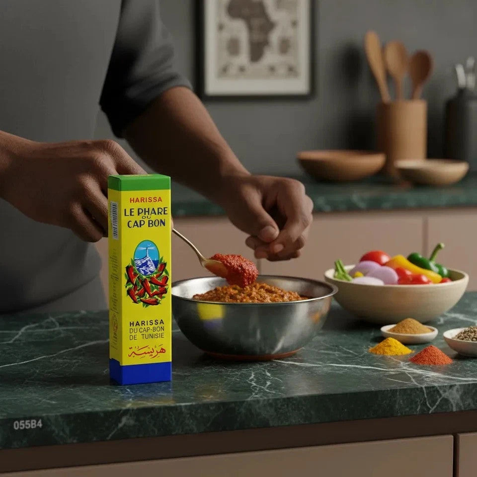 Harissa en tube PHARE DU CAP BON - 70gr - pimenter vos plats - LIVRAISON RAPIDE