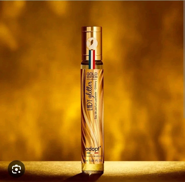 ADOPT' Lady glitter gold Eau de Parfum 30 ml for Women – Romantic and Rich
