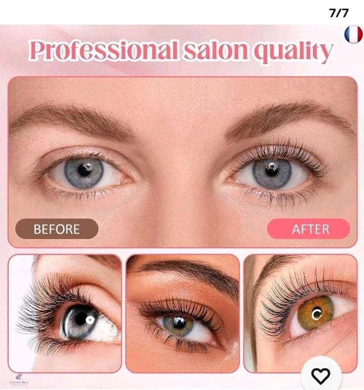 2025 Kit Rehaussement Cils, Lash lift Kit, Kit Complet Maison Et Professionnel