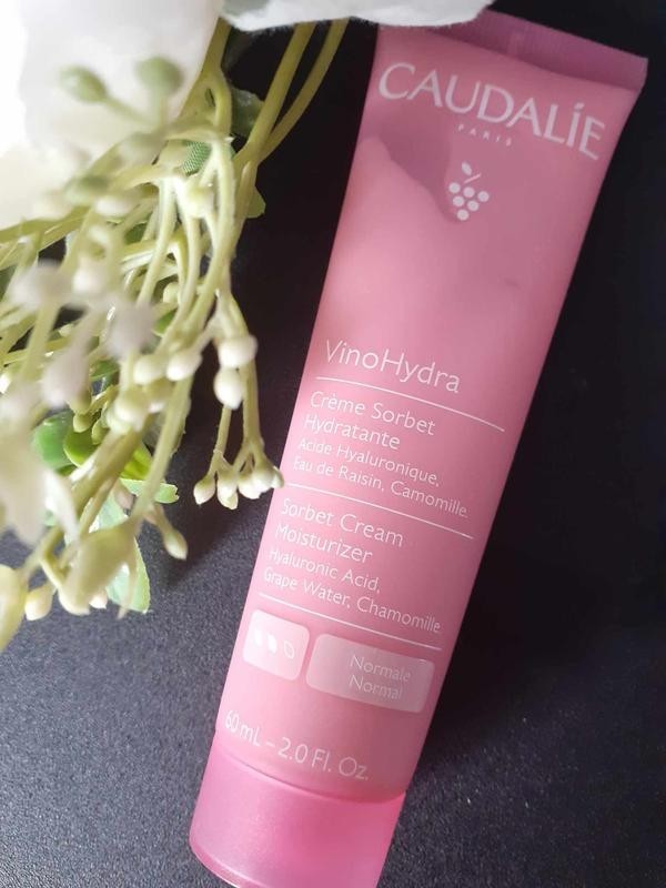 Caudalie VinoHydra Crème Sorbet Hydratante Acide Hyaluronique Et Camomille 60ml