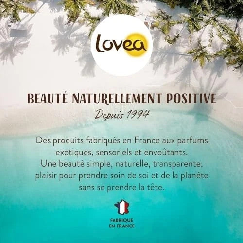 LOVEA - Baume À Lèvres - Parfum noix de coco - Apaise, Nourrit & Adoucit