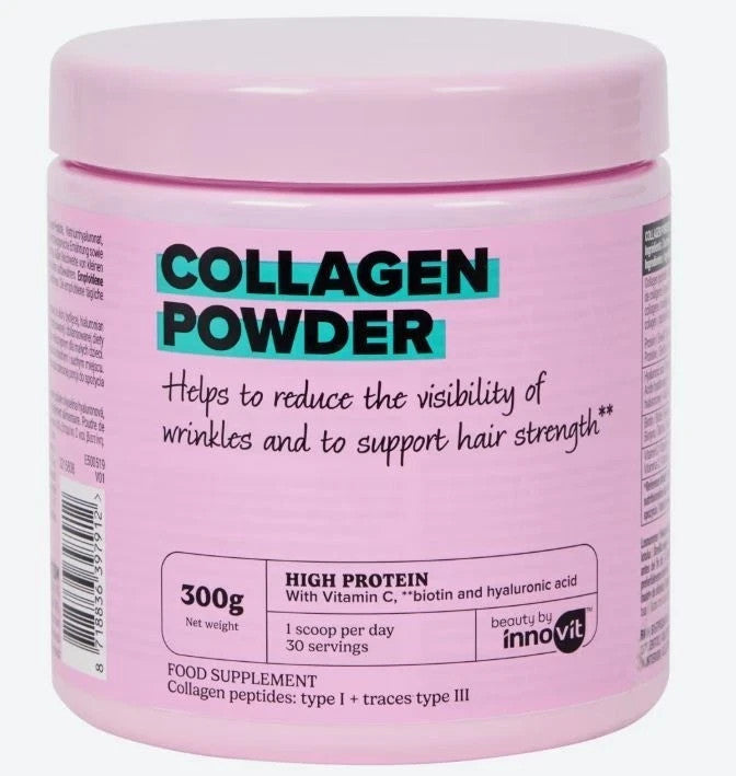 Collagène en poudre Innovit-Contient un mélange de peptides de collagène