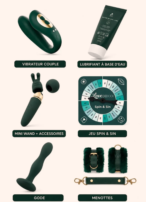 Calendrier de l'Avent Érotique 2026 24 Surprises Coquines valeur 500€ Naughty