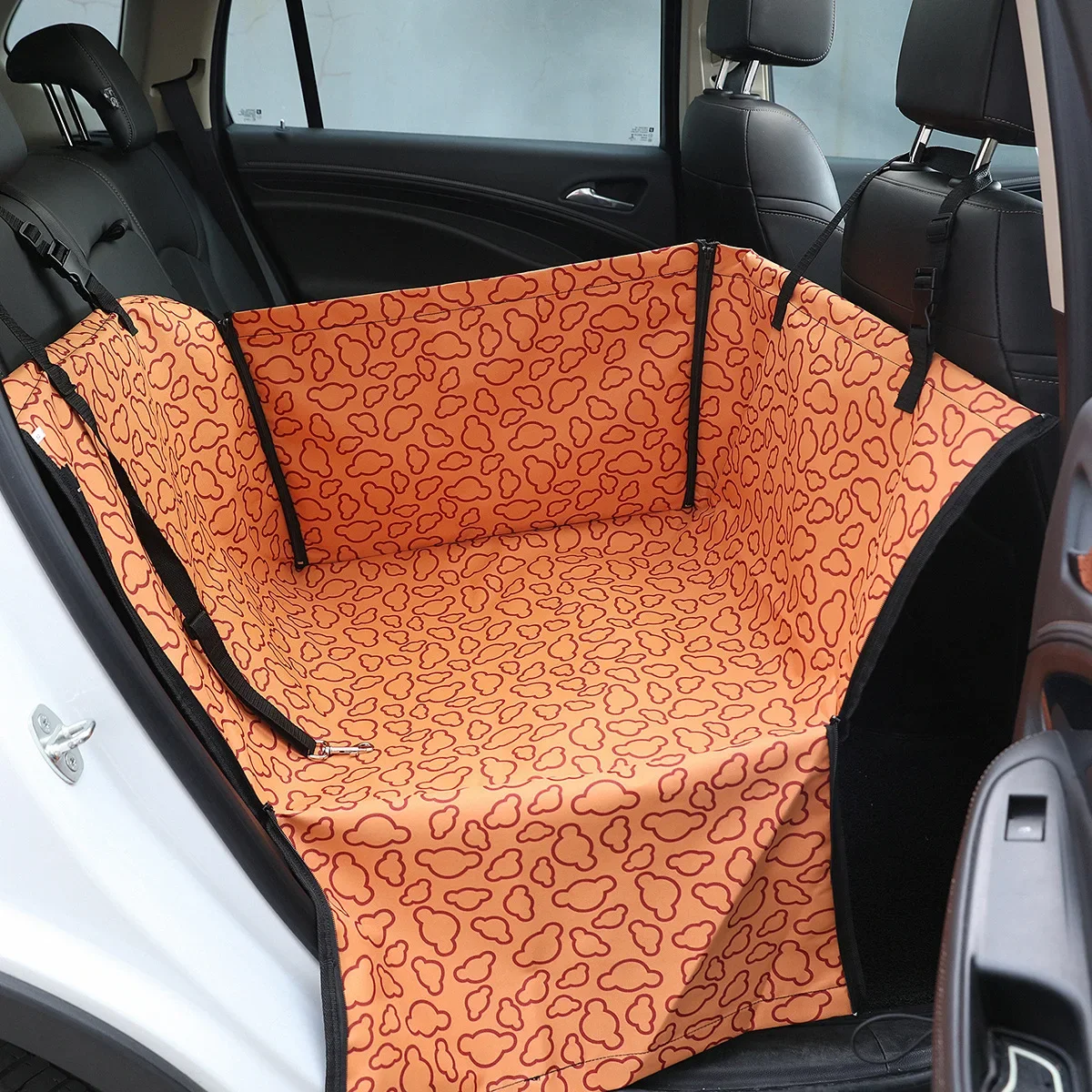 Waterproof Dog Car Seat Cover Rear Back Seat Protector Hammock Mat for SUV Car