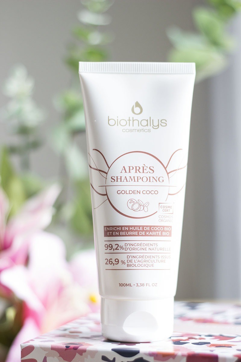 Biothalys Apres shampoing golden coco 100 ml Cheveux Doux Et Éclatant