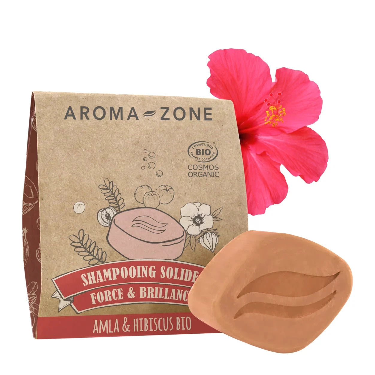 Aroma Zone Shampoing Solide BIO : Fortifiant, Brillance Cheveux Ternes, France