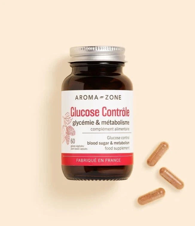 Glucose Contrôle - 60 gélules - Complément alimentaire Aroma- Zone