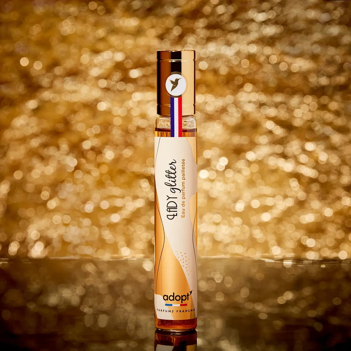 ADOPT' Eau De Parfum lady glitter gold 30ml parfum femmes vaporisateur de poche