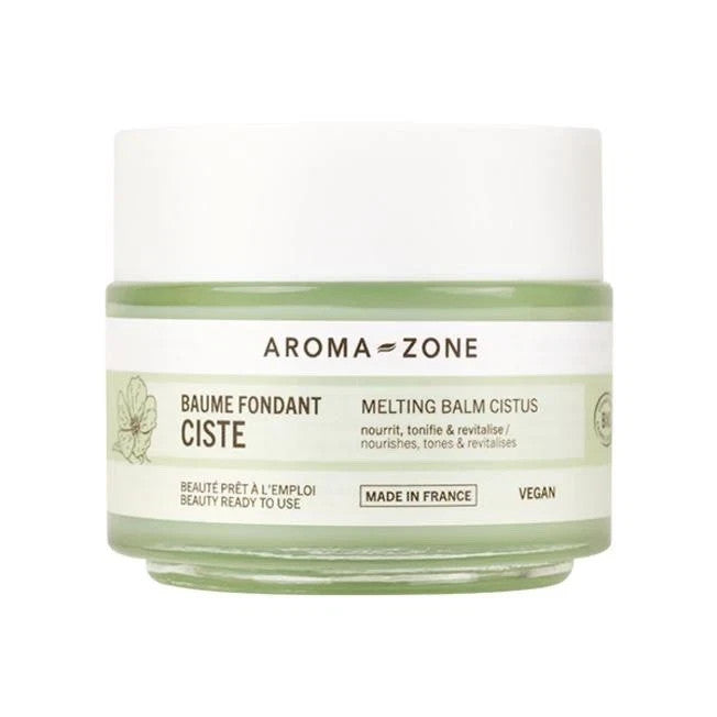 AROMA-ZONE Baume fondant Karité & Ciste BIO nourrie tonifie revitalise -
