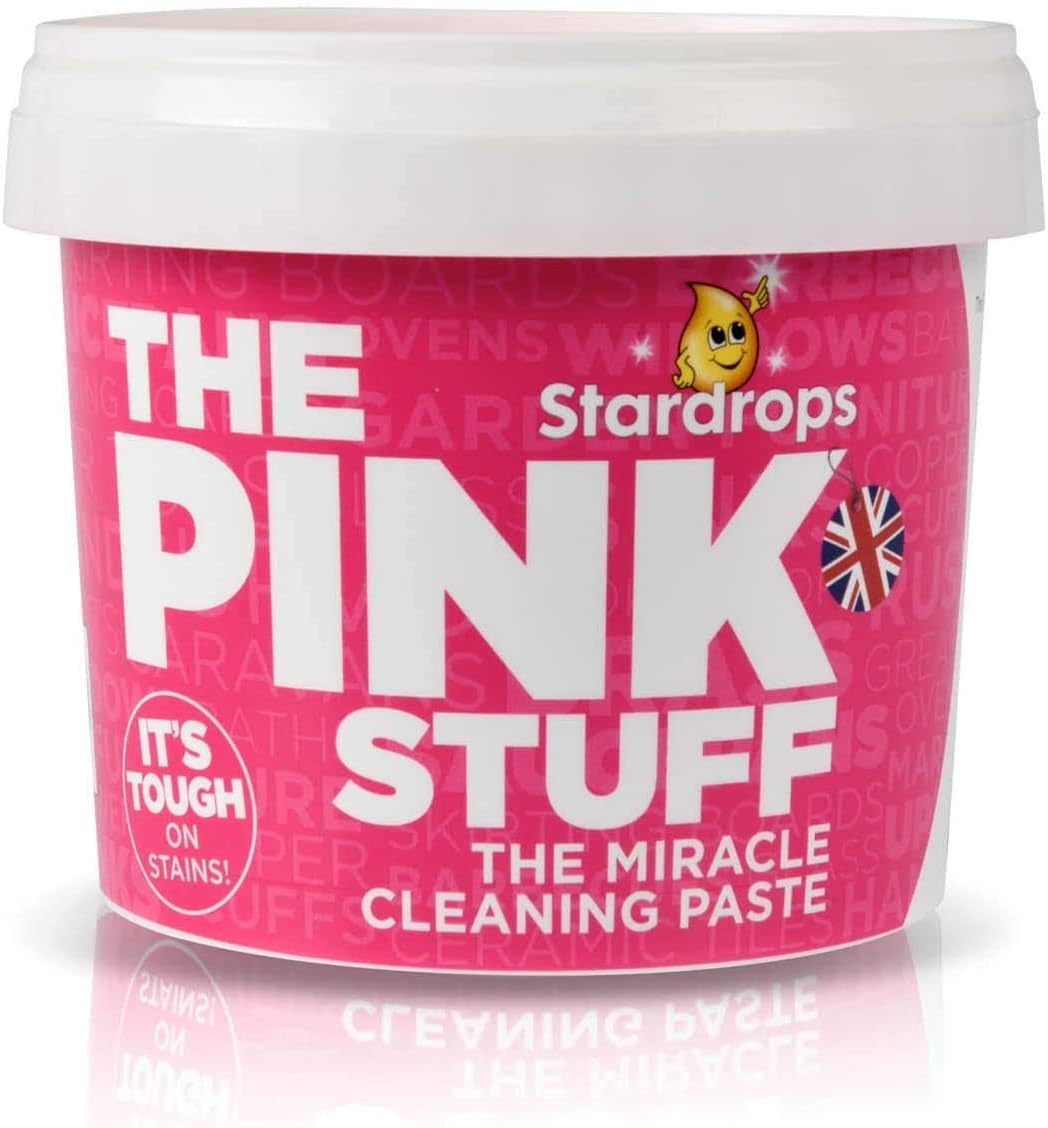 The Pink Stuff Miracle Lot de 3 pots de pâte nettoyante multi-usage 500 g