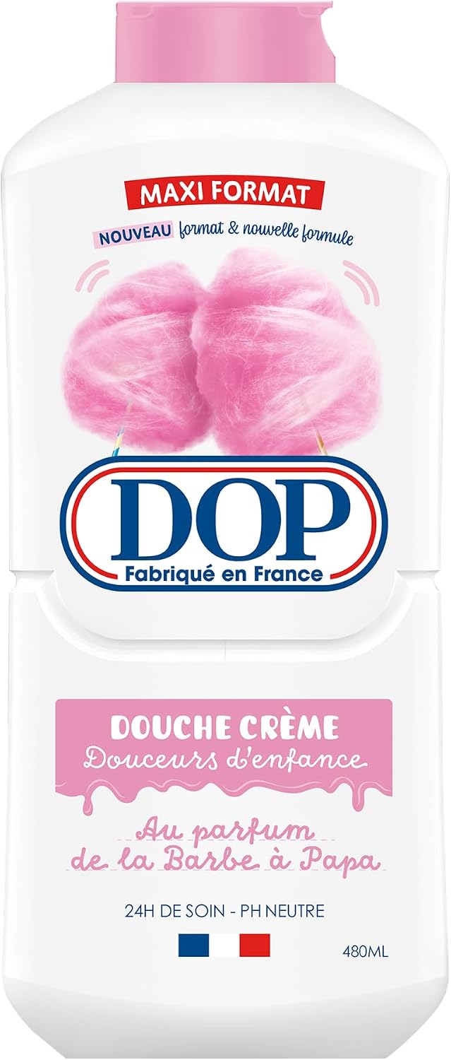 DOP Gel de ducha cremoso con aroma a algodón de azúcar 480ml