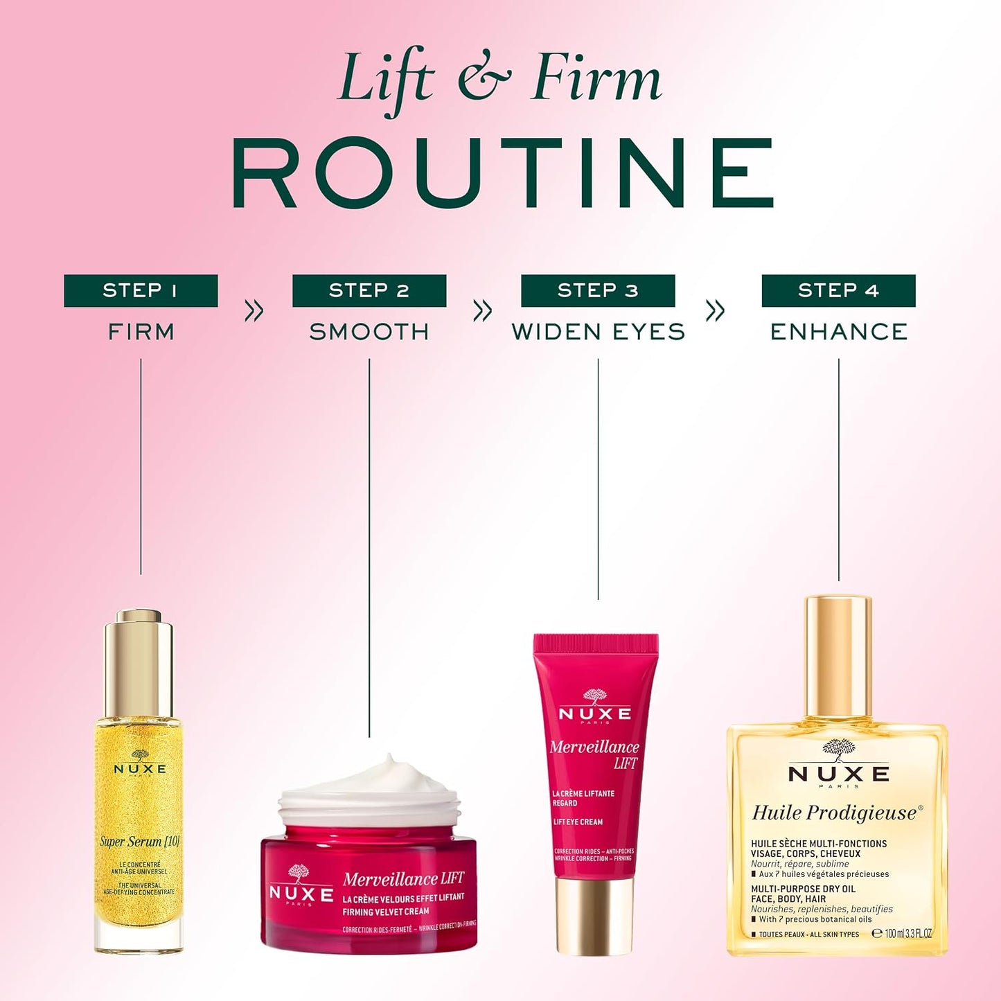 Nuxe merveillance lift crème velours effet liftant 50ml
