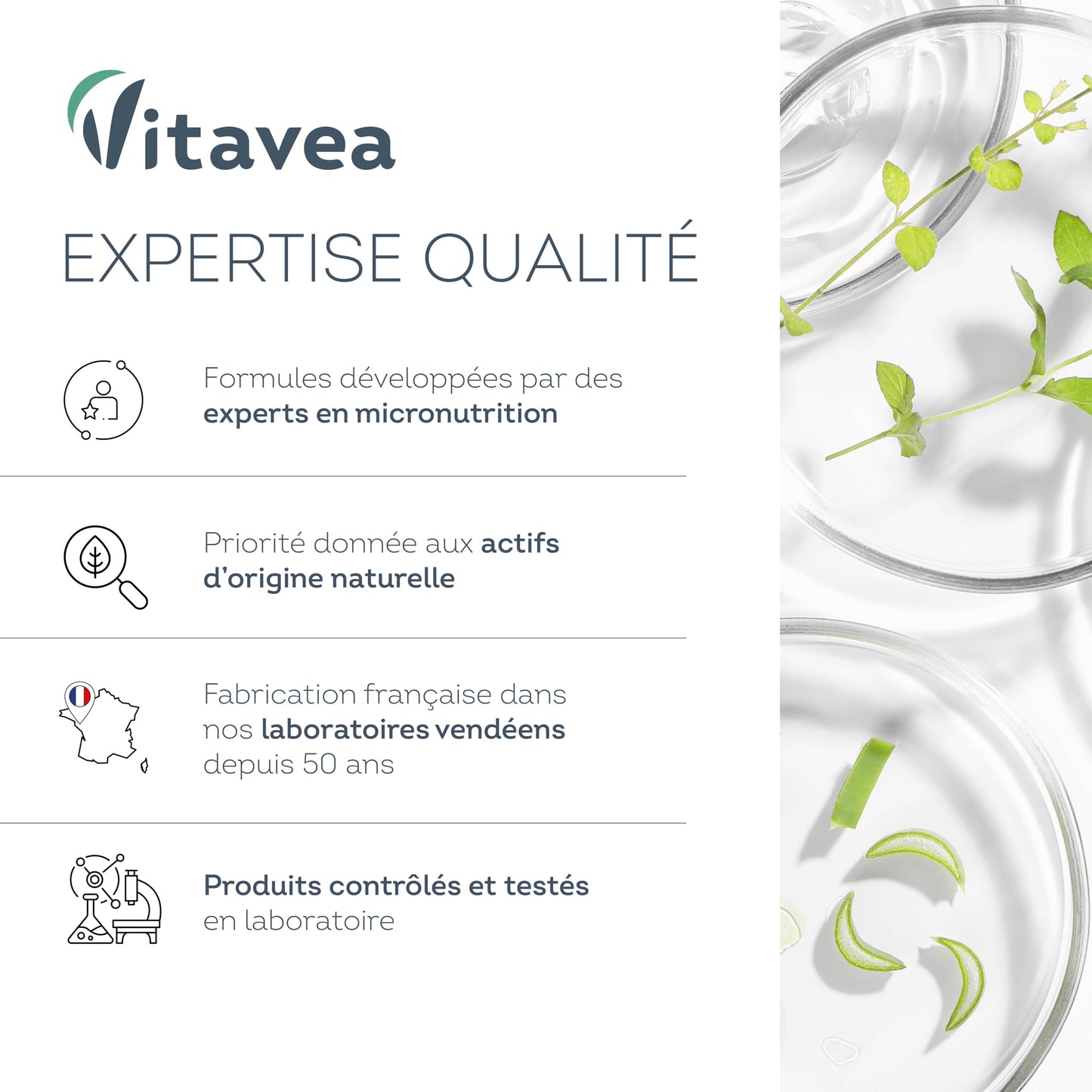 Vitavea Bien-être - Onagre Bourrache - 2 Huiles, Beauté Peau - Cure 2 mois