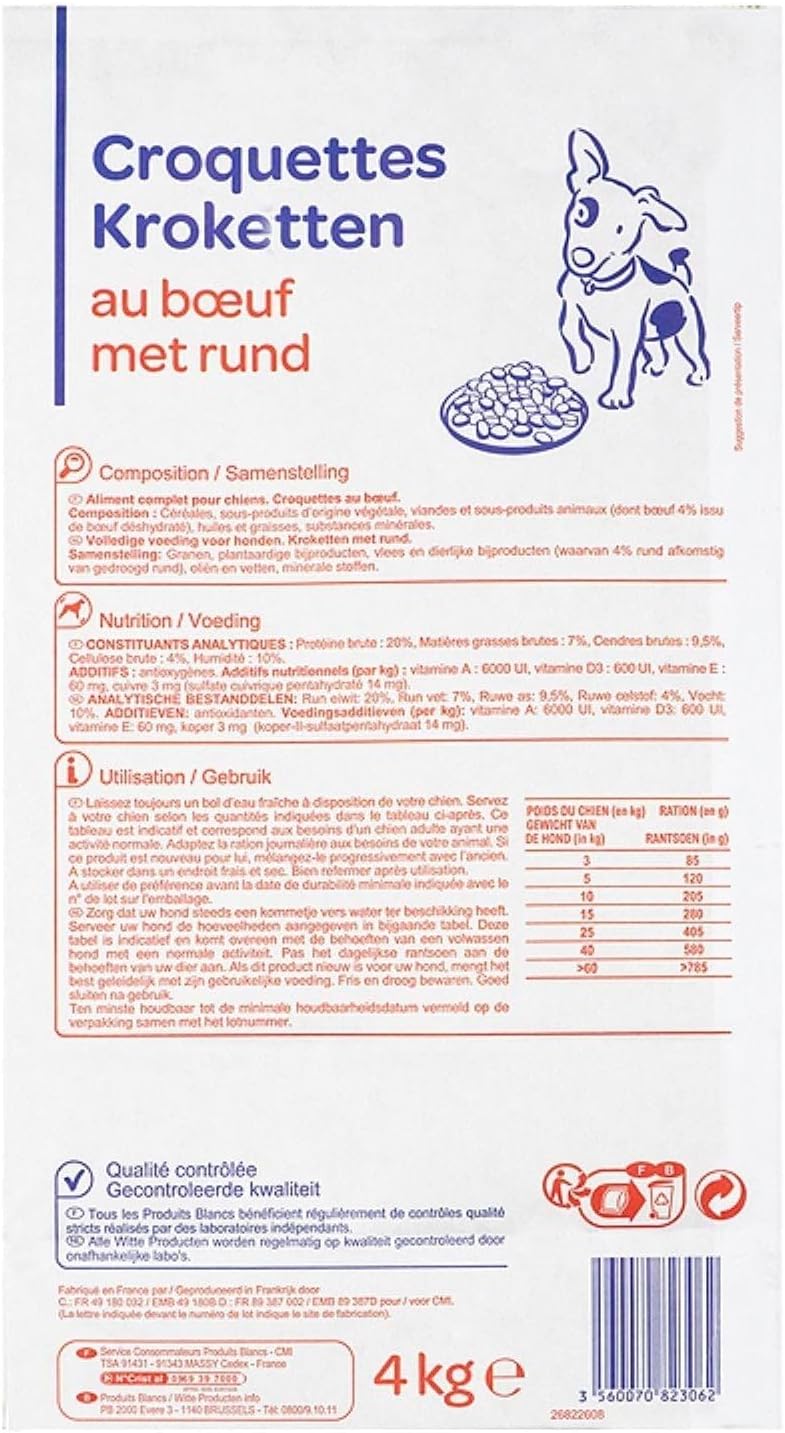 Croquetas SIMPL, formato práctico de 4 kg para facilitar el día a día - Lote de 3