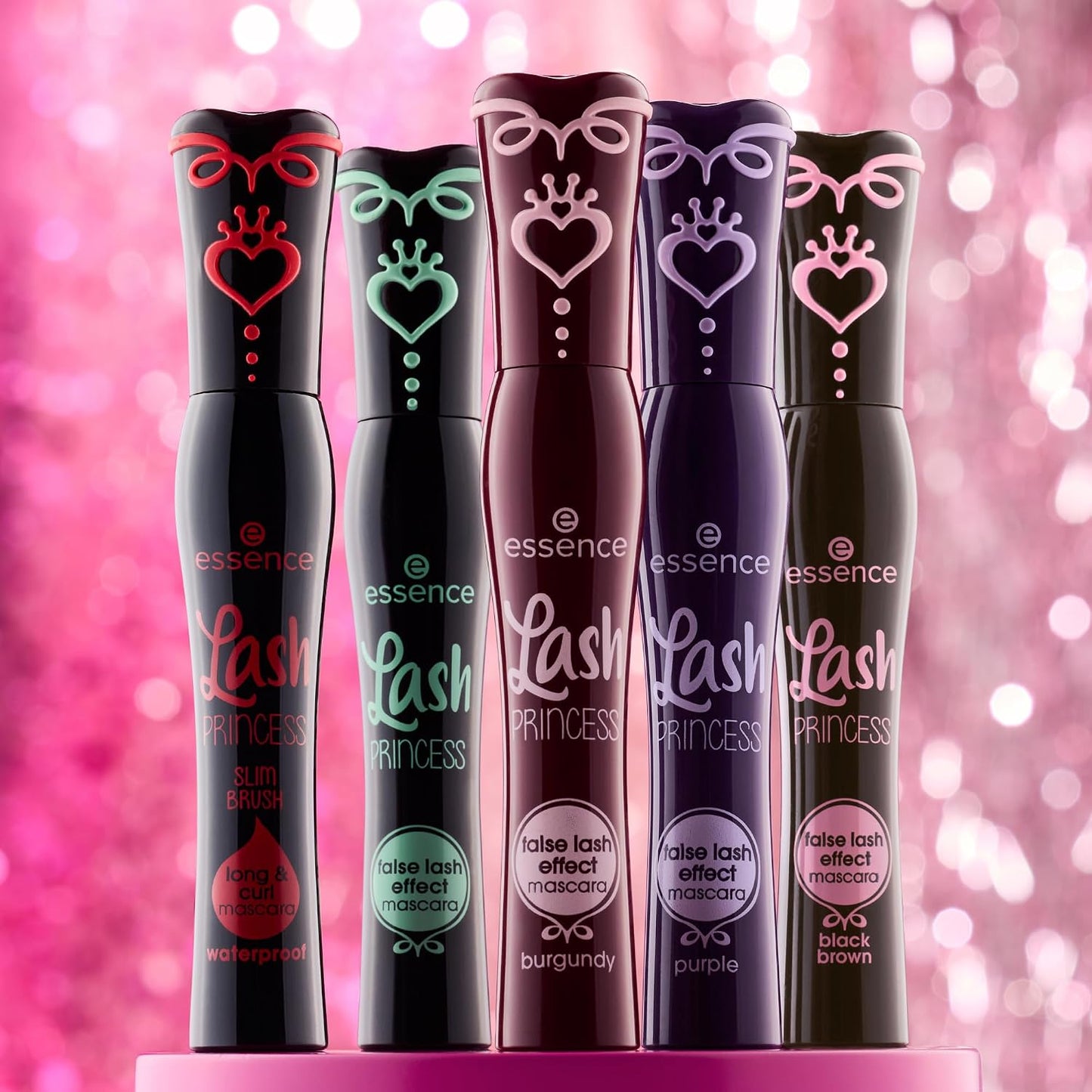 essence máscara de pestañas Lash PRINCESS slim brush long & curl mascara - 12 ml