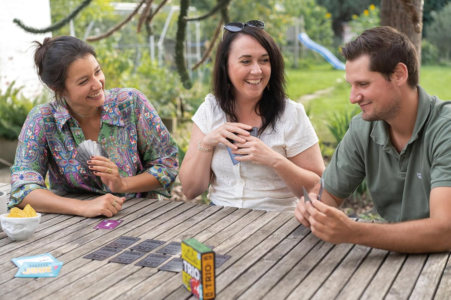 Asmodee - Trio - Jeu de Cartes Made in France - Récompensé As d'or 2024