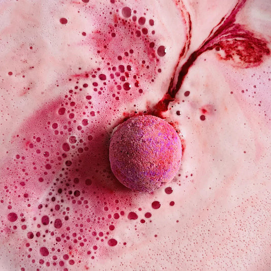 Boule de Bain effervescente "Mon Trésor" parfum Fleur de Sakura 120gr - Mes Petits Moments