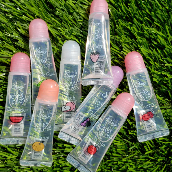 Gloss à lèvres transparent repulpant fruités Starry - Mes Petits Moments