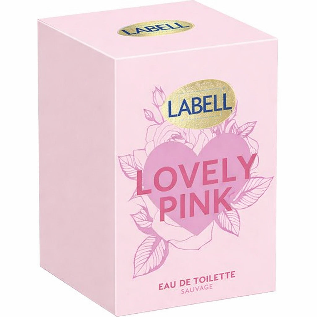 Parfum Eau de Toilette lovely pink – Labell 100 ml Parfum sucré idéal cadeau