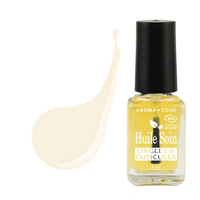 Aroma-zone Huile de Soin ongles & cuticules 100% naturelle ongles forts et beaux