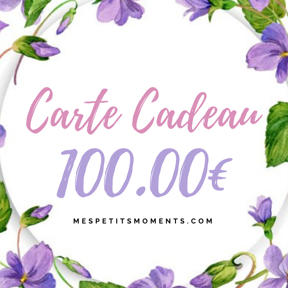 CARTE CADEAU - Mes Petits Moments