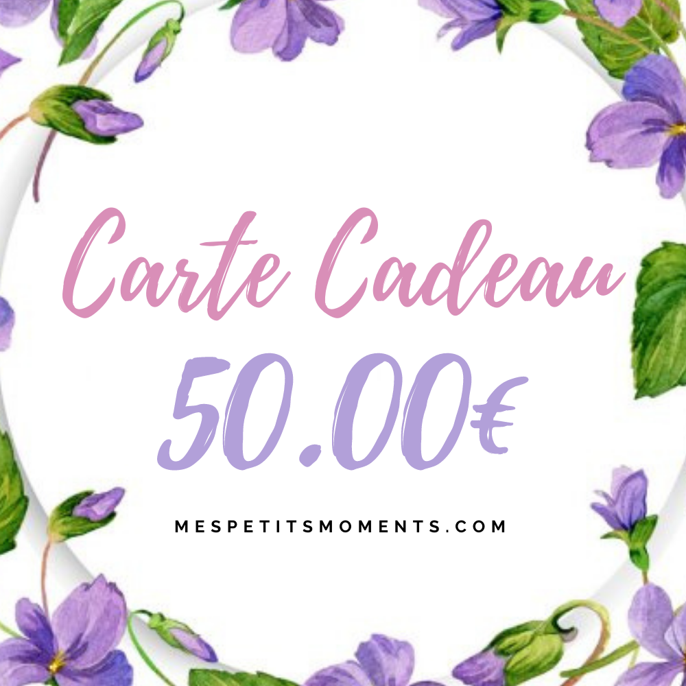 CARTE CADEAU - Mes Petits Moments