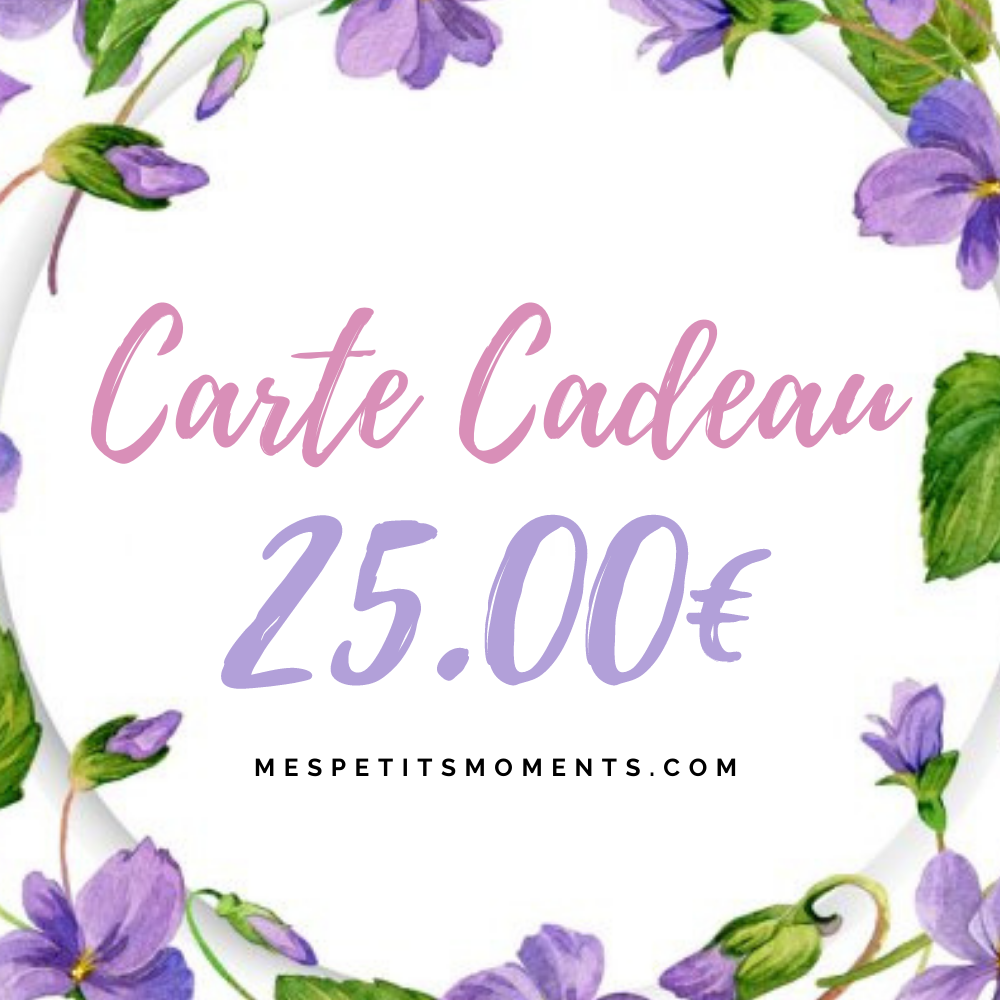 CARTE CADEAU - Mes Petits Moments