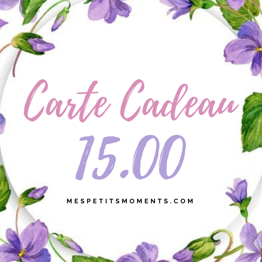 CARTE CADEAU - Mes Petits Moments