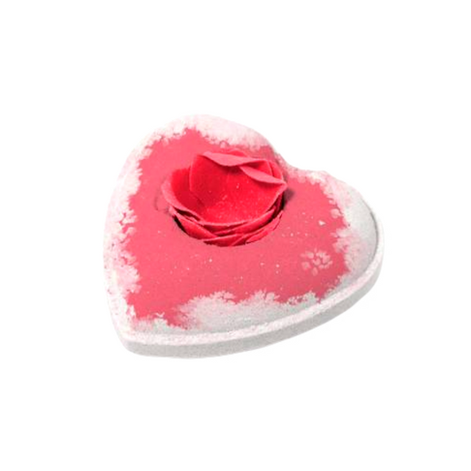Coeur de Bain "Véritable Amour" parfum Rose 85gr - Mes Petits Moments
