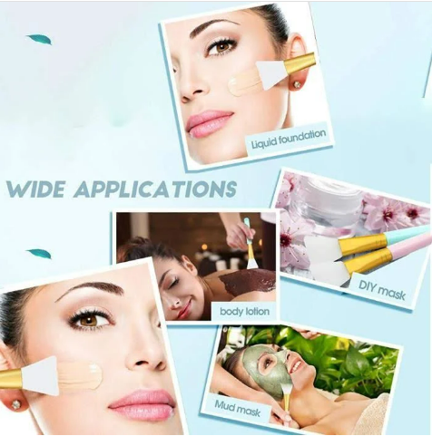 Applicateur/ Pinceau Masque pour le Visage en Silicone rose - Mes Petits Moments