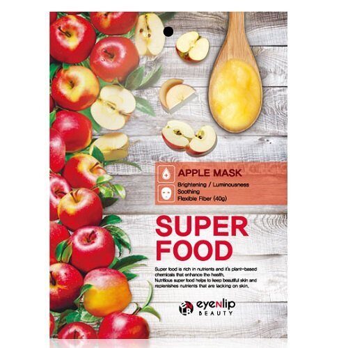 Masque visage coréen en tissu - Super Food Collection de Eyenlip - Mes Petits Moments