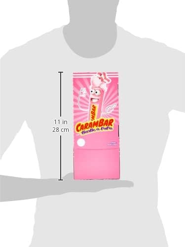 CARAMBAR Bonbons Carambar Barbe à Papa Boite 180 pièces, Rose (Lot de 1)
