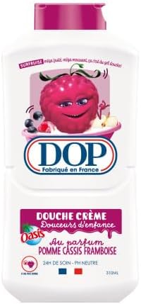 DOP Douche Crème Pomme Cassis Framboise pH Neutre Sans Savon 310ml