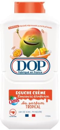 DOP Gel de Ducha Crema Aroma Tropical pH Neutro Sin Jabón Pieles Sensibles 310ml
