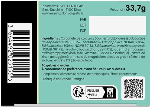 Belloc Probiotique Flore Intestinale 4souches micro-encapsulées 30 Gélules