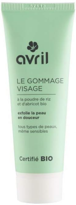 Avril Gommage visage 50ml - certifi( bio - Le tube de 50ml