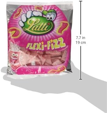 Lutti Fraise Flexi-Fizz Fili Tubs, 225 g