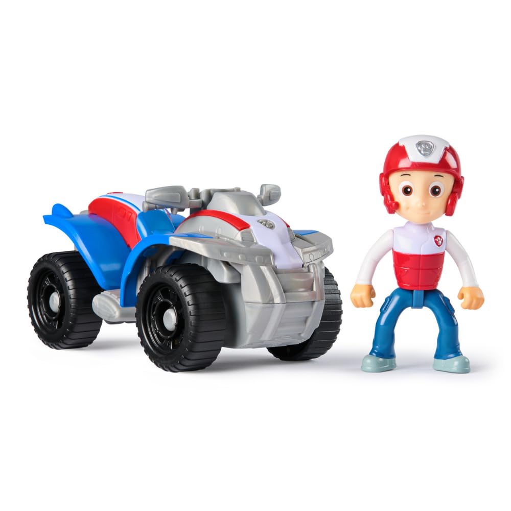 Paw Patrol - Pat Patrouille - Véhicule 15 Cm Et Figurine Liberty