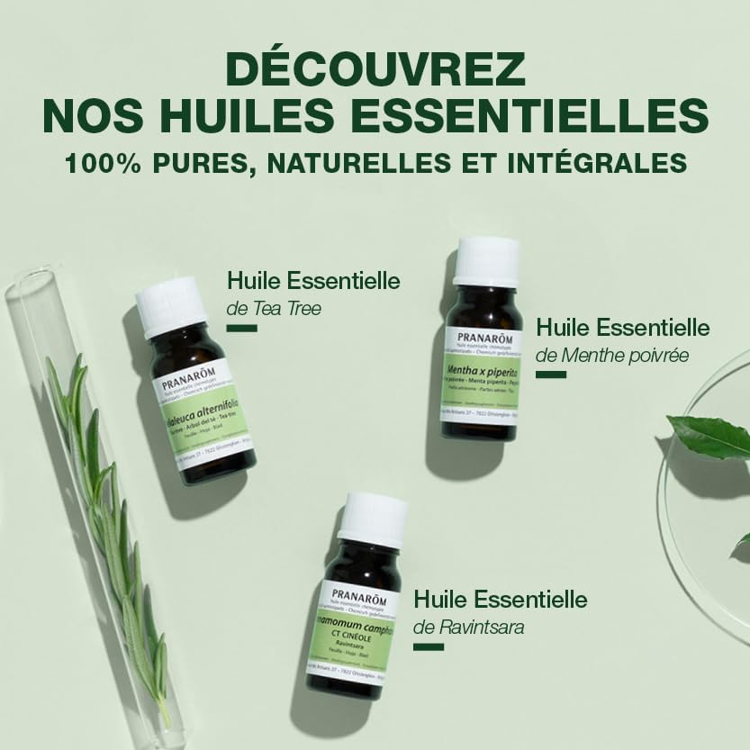 PRANARÔM - Lavande Vraie Bio - Huile Essentielle Chémotypée - Sommeil & Équilibre Émotionnel - 100 % Pure Et Naturelle - HECT - 10 ml