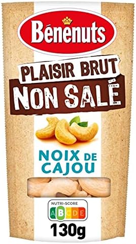 BENENUTS - Placer Bruto Anacardos Sin Sal 130G - Lote de 3