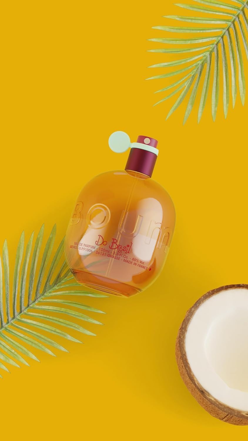 JEANNE ARTHES - Eau de Parfum Femme - Boum Do Brazil - Floral - Fleur de Tiaré et Musc - Fabriqué en France à Grasse - Cadeau femme - Flacon Vaporisateur 100 ml