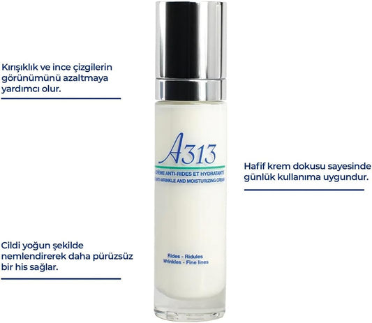 A313 La crème anti-rides et hydratante