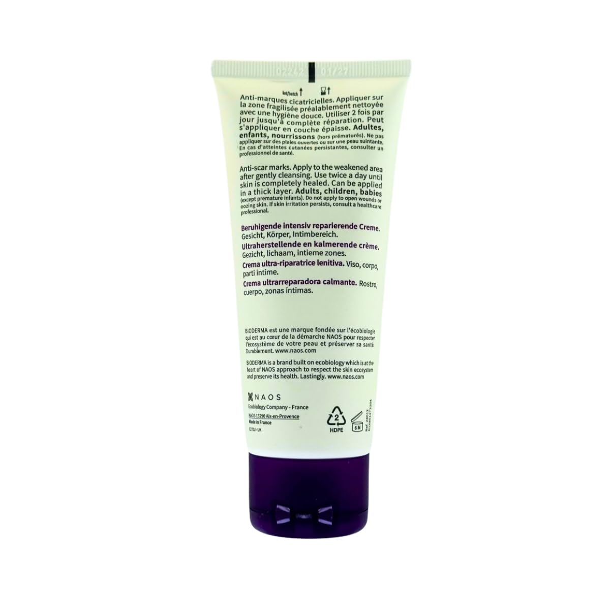 Bioderma - cicabio creme reparatrice apaisante 40ml