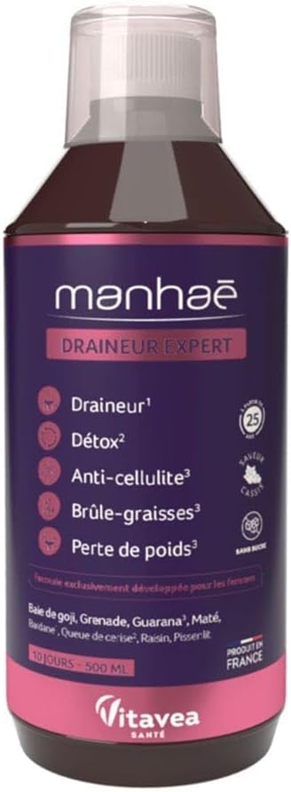 Vitavea Santé - Manhaé Draineur Expert - Bardane Pissenlit - Cure 10 jours