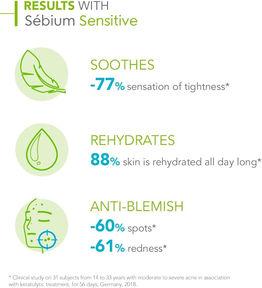 BIODERMA Sébium Sensitive Crème Anti-Imperfections, 30 ml