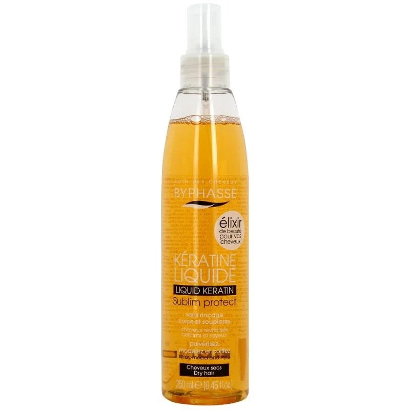 Byphasse - Kératine Liquide revitalise et illumine tous types de cheveux sec