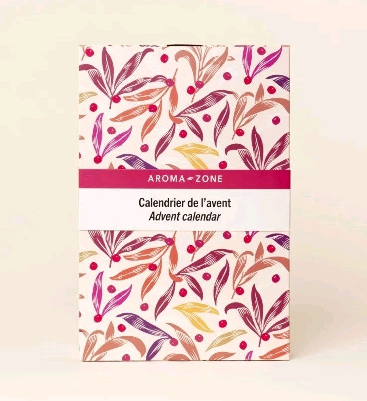 Calendrier de l’Avent 2025 Aroma Zone 24 Cases Soins Beauté Naturelle français