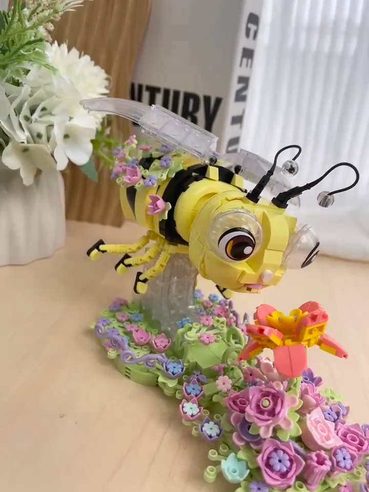 Jeux Assemblage Décoration  Fleurs Bouquet abeille , Jeux Adultes Et Enfant