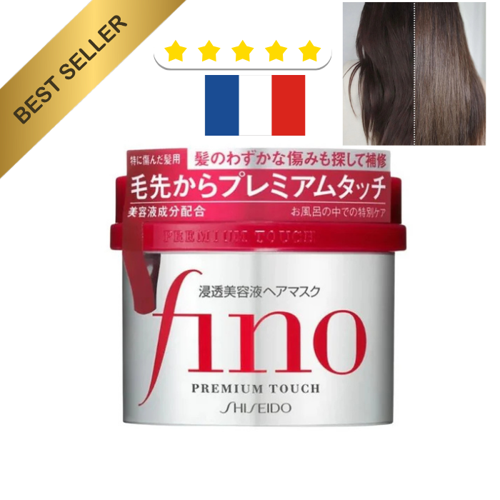 Fino Premium Touch Hair Mask Shiseido masque cheveux Abîmés / pointes fourchues